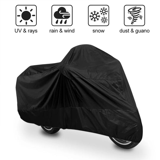 Premium All-Weather Parachute Bike Cover | Waterproof, Dustproof & Scratch Resistant