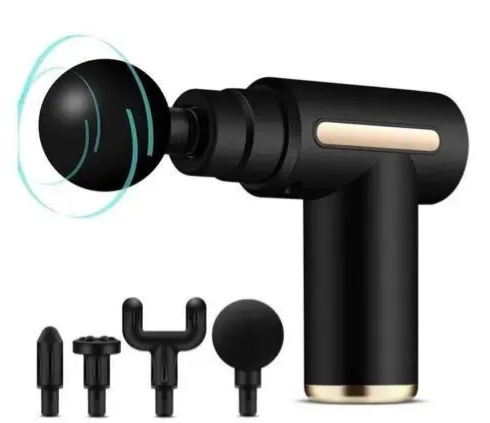 4 in 1 Portable Electric Massage Gun for Full Body Relaxation