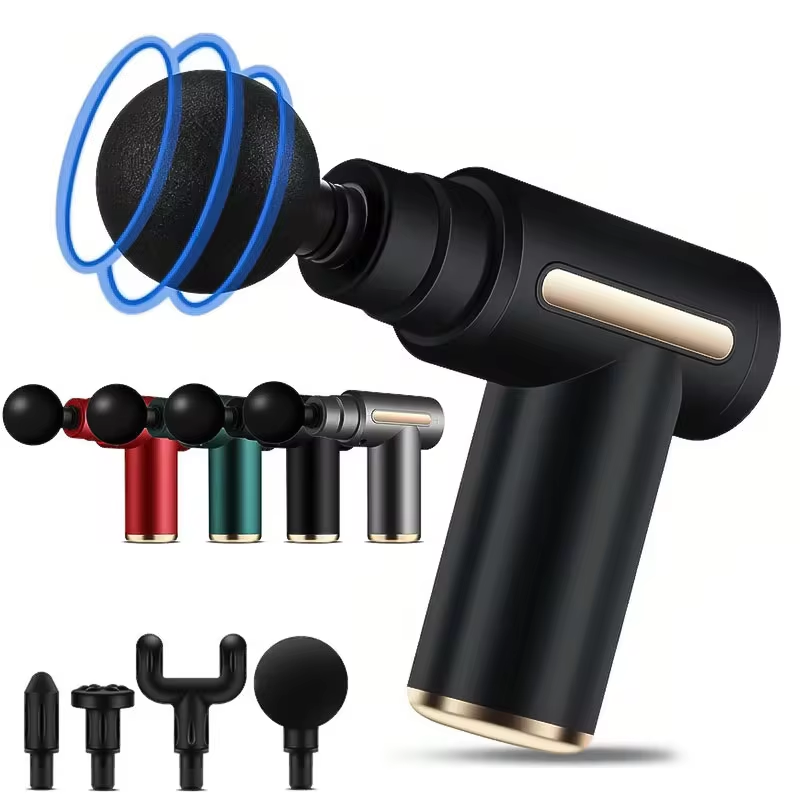 4 in 1 Portable Electric Massage Gun for Full Body Relaxation