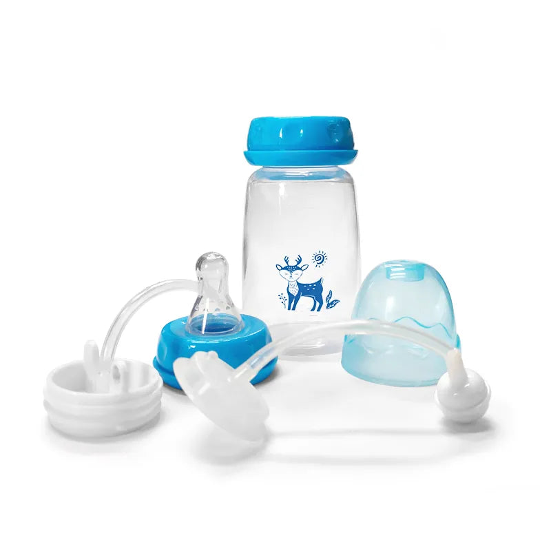 Hands-Free Baby Bottle – Anti-Colic Self-Feeding System (5 Oz) for Easy & Comfortable Feeding