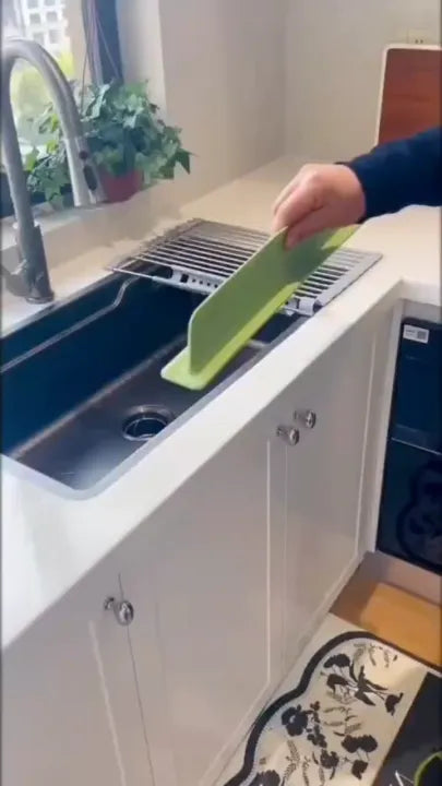 Portable Sink Splash Guard – Reusable Water Splash Barrier for Kitchen & Bathroom Sinks