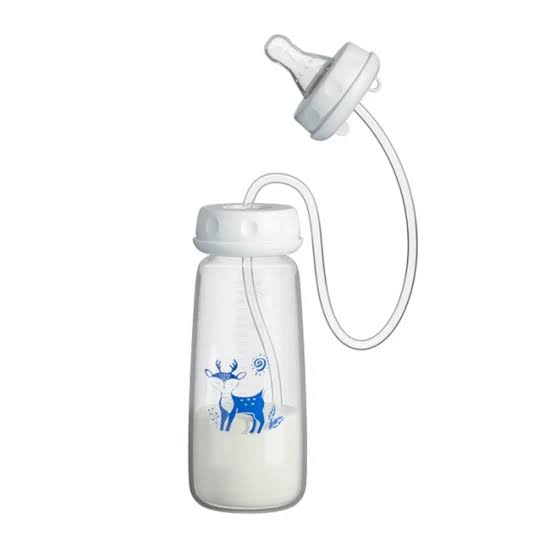 Hands-Free Baby Bottle – Anti-Colic Self-Feeding System (5 Oz) for Easy & Comfortable Feeding